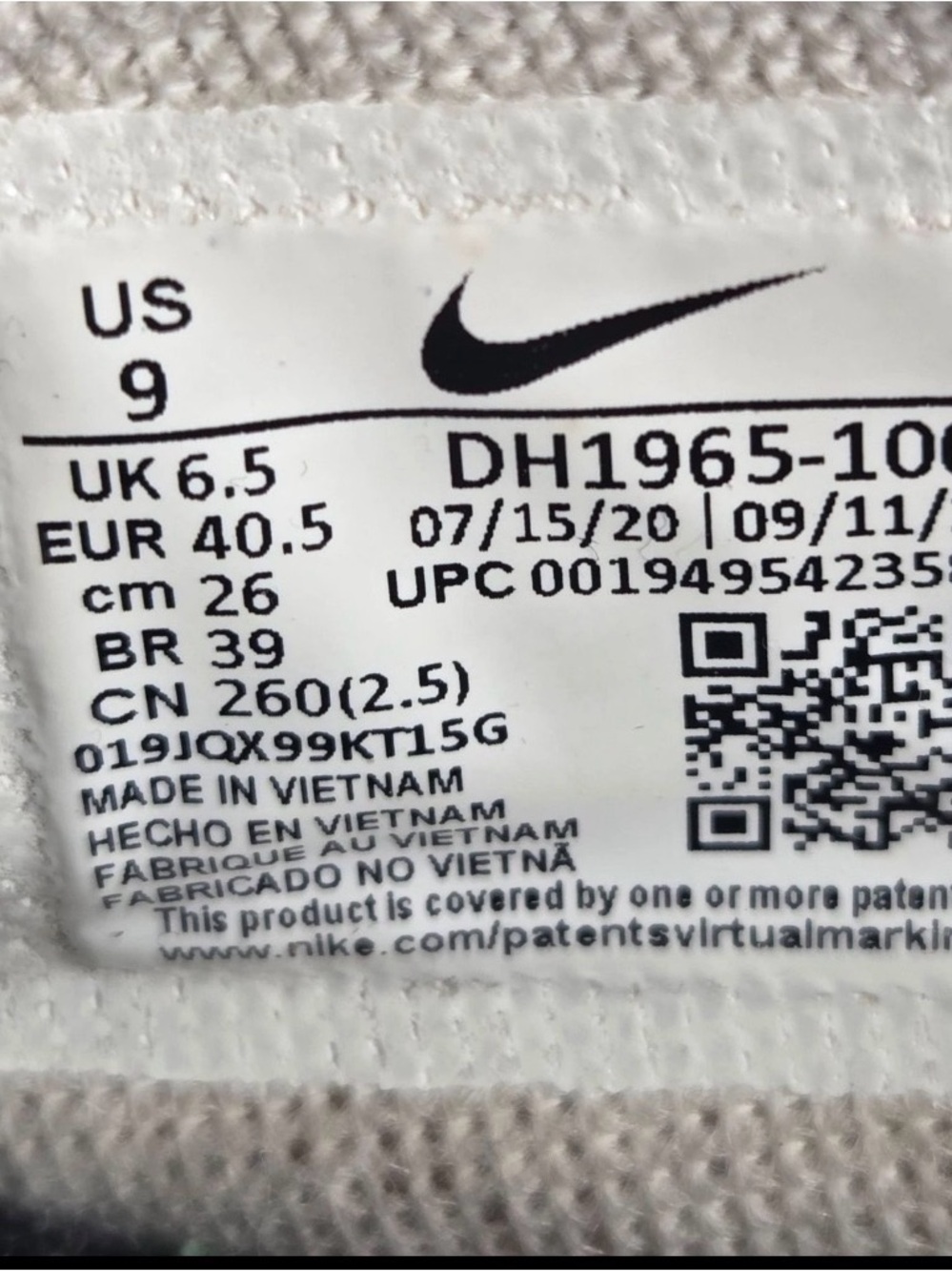 Nike Air Force 1 Shadow White Coral Pink Teal AF1 Women's Shoes Size 9 - Picture 7 of 8